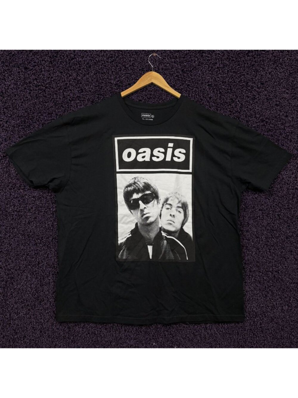 Oasis Noel and Liam Tshirt size  3xl